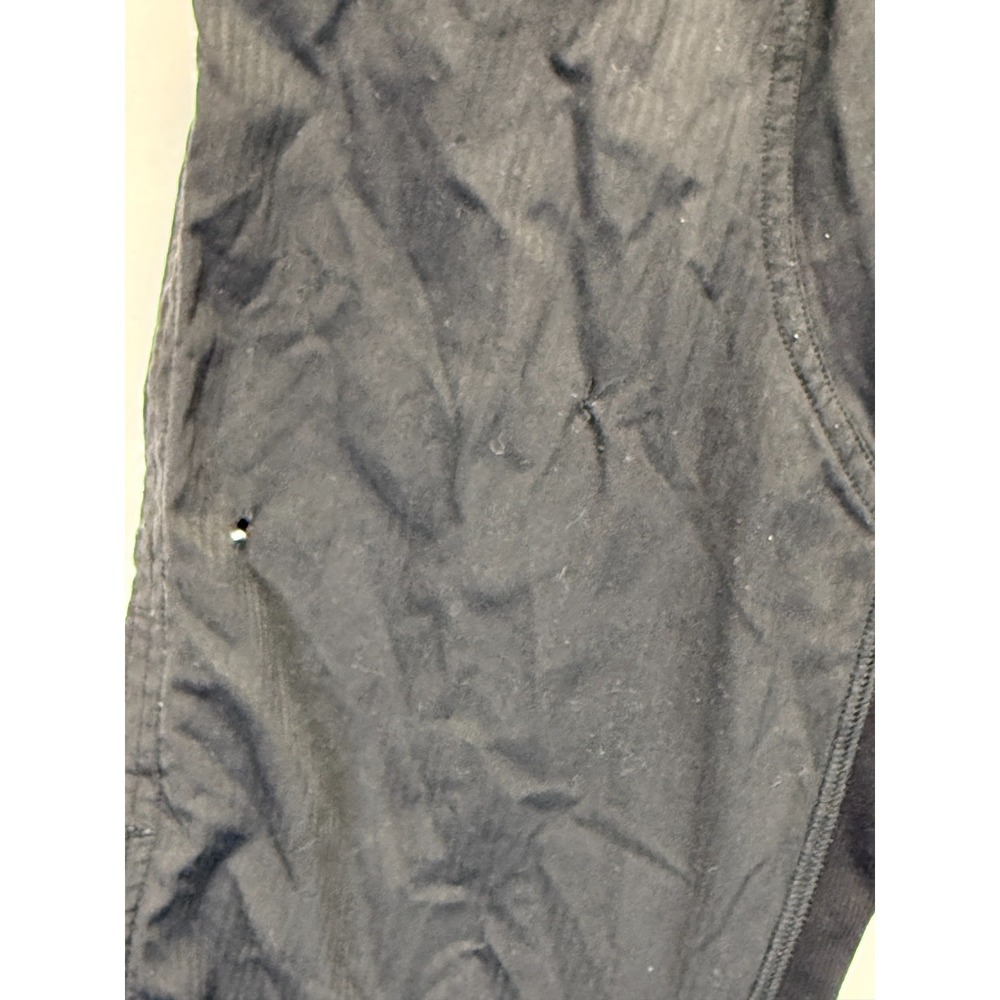 Lululemon Dance Studio Mid Rise Cropped Pants Womens 8 Black Stretch Cinched Hem - Picture 10 of 10
